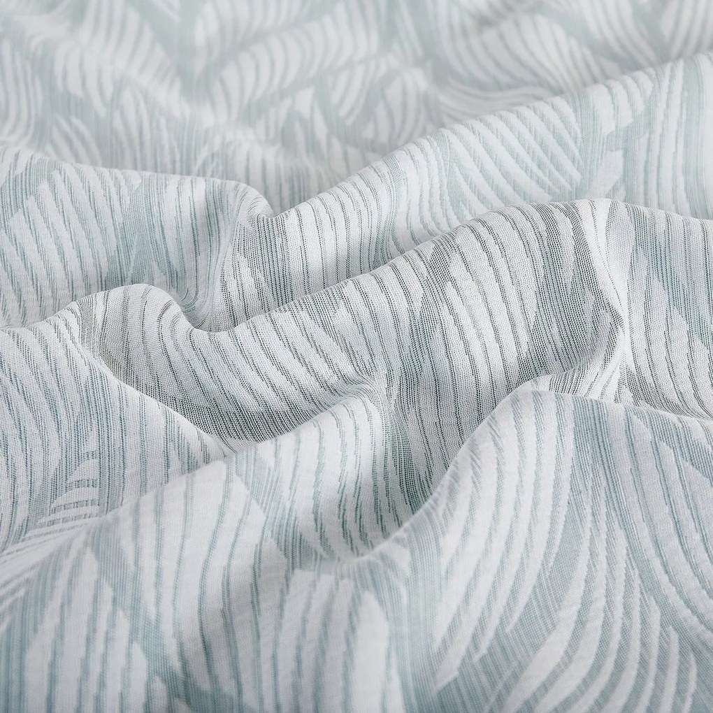 Lenjerie de pat din jacard Florida verde, 140 x200 cm, 70 x 90 cm