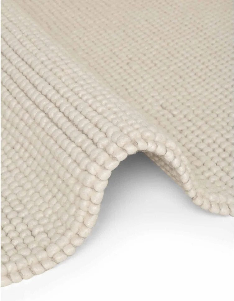 Covor crem țesut manual rotund din lână ø 200 cm Richmond Diana – Ted Baker