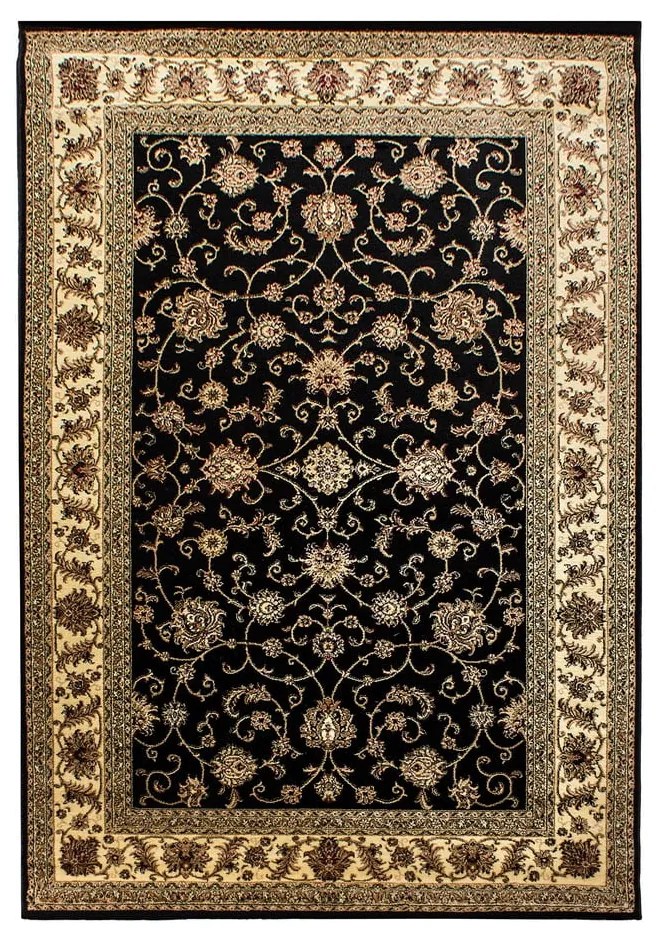 Covor negru/auriu 80x150 cm Marrakesh – Ayyildiz Carpets