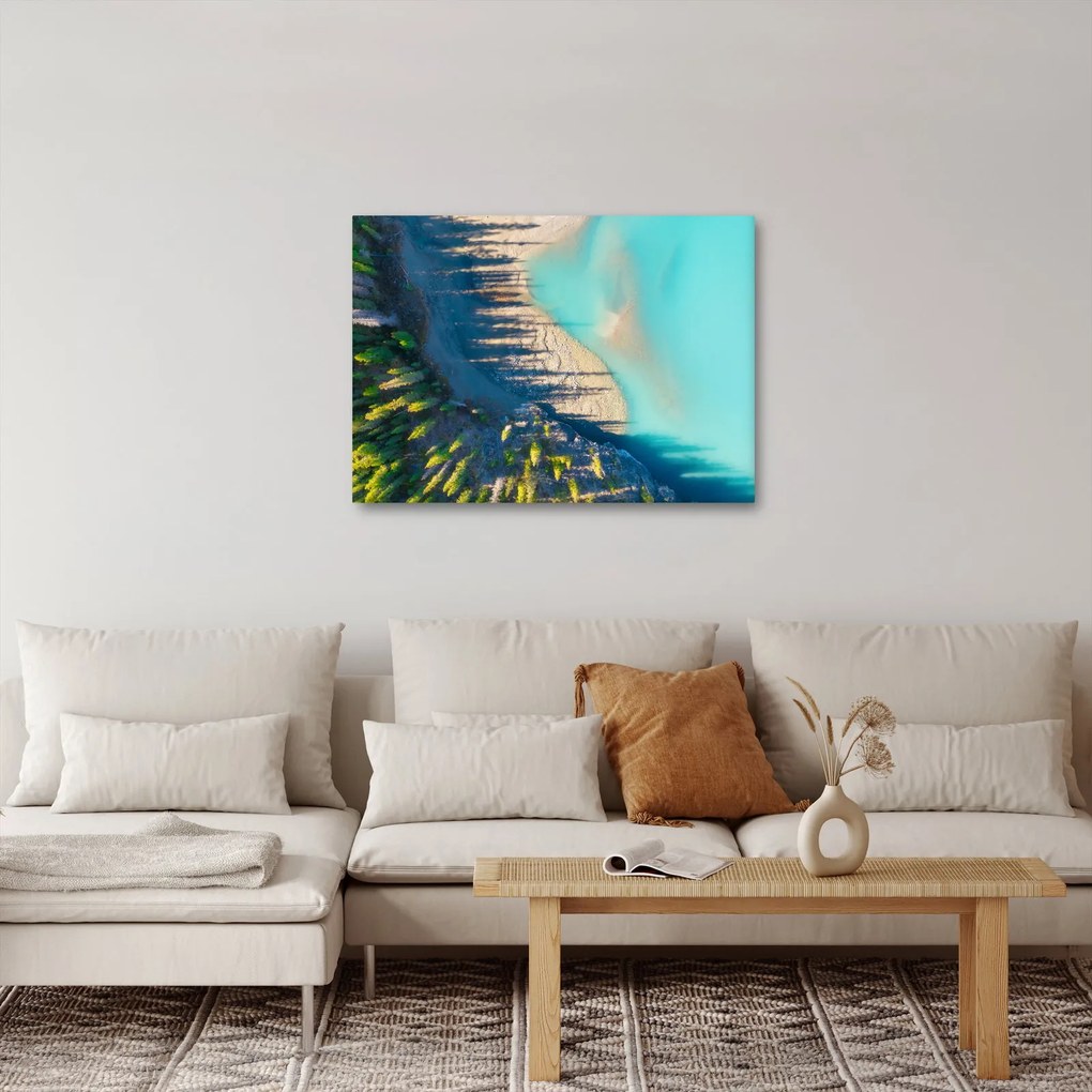 Tablou - Vedere la lac (70x50 cm)