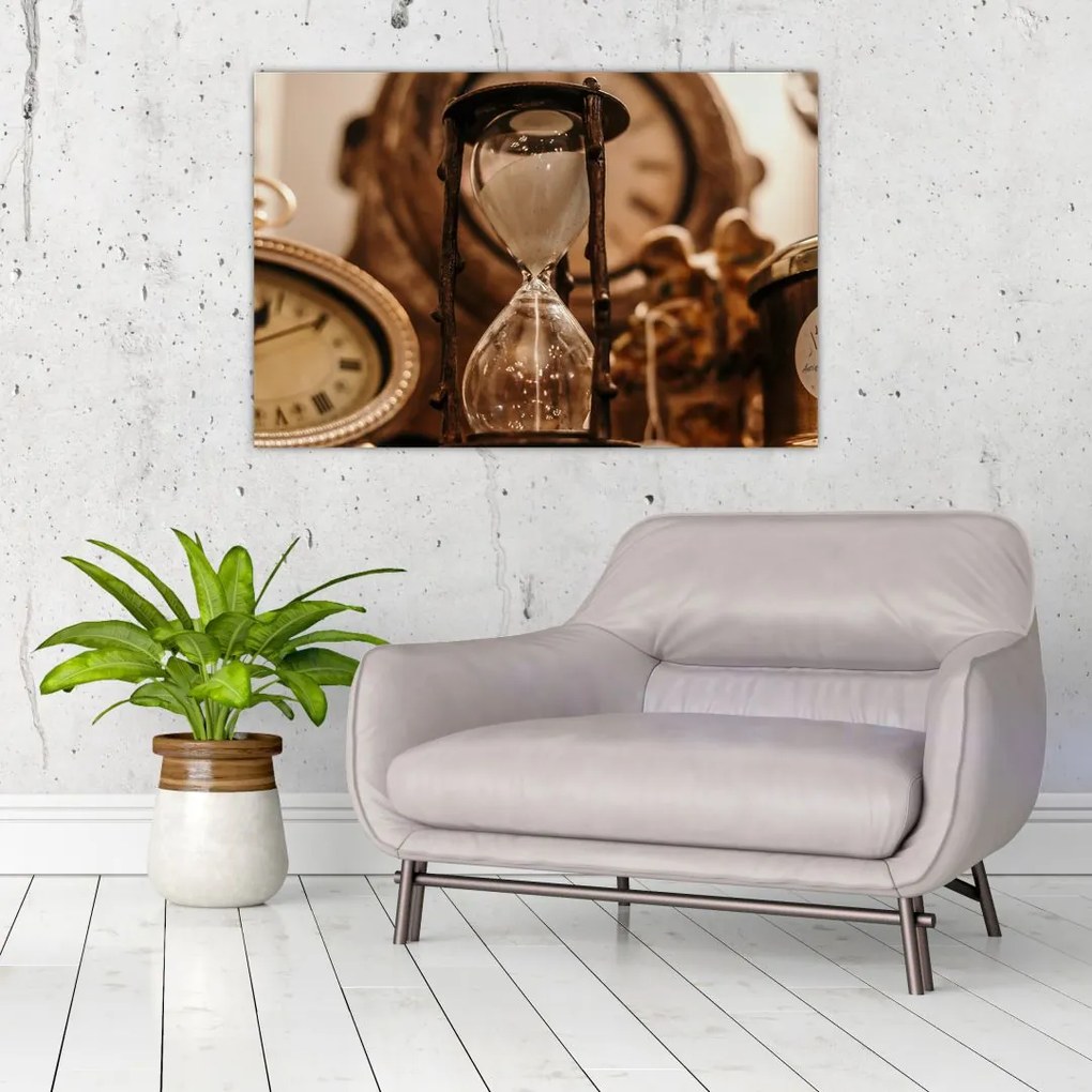 Tablou cu clepsidră (90x60 cm)