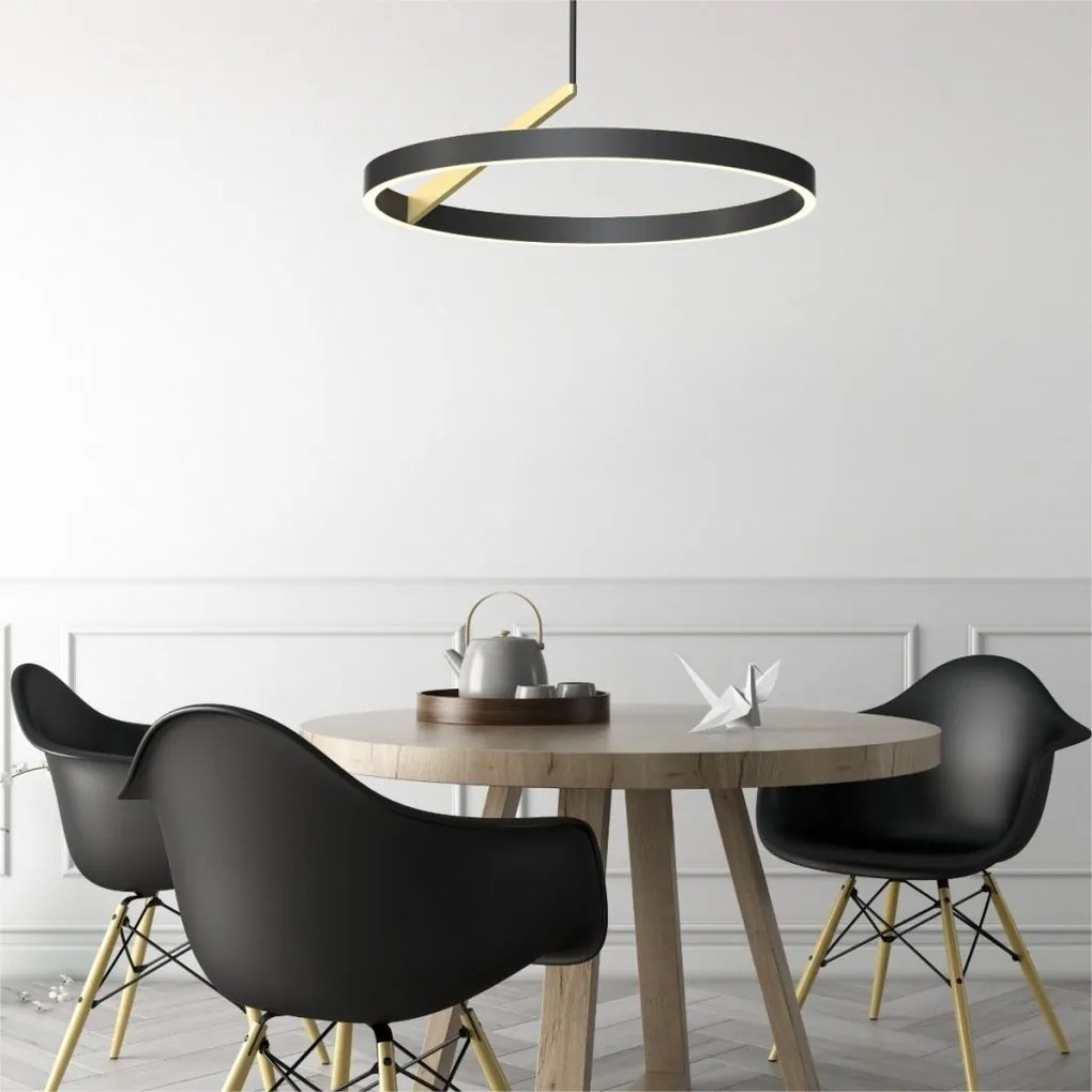 Lustra LED cu telecomanda design minimalist MALU
