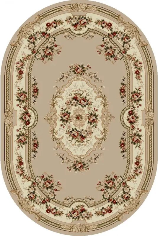 Covor Lotus 575-110 Oval Selectează mărime: 060 X 110