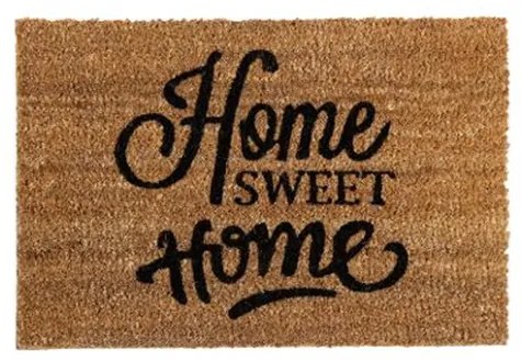 Covoras intrare SweetHome, fibra de cocos, 40x60 cm