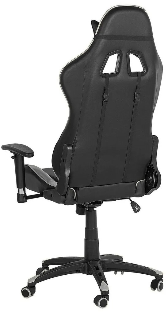 Scaun de birou Kite (negru + argintiu). 1011252