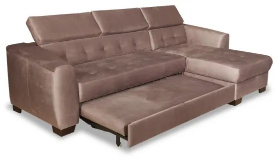 Coltar extensibil Karma Dreapta, 5 Locuri, Maro, 291 x 177 x 86 Cm