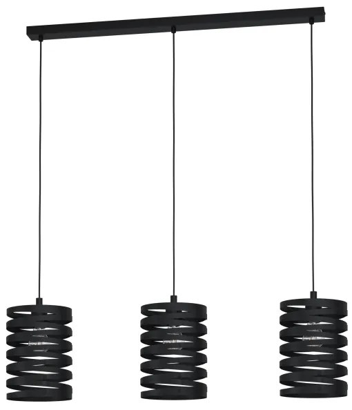 Eglo 99347 - Lustră pe cablu CREMELLA 3xE27/40W/230V