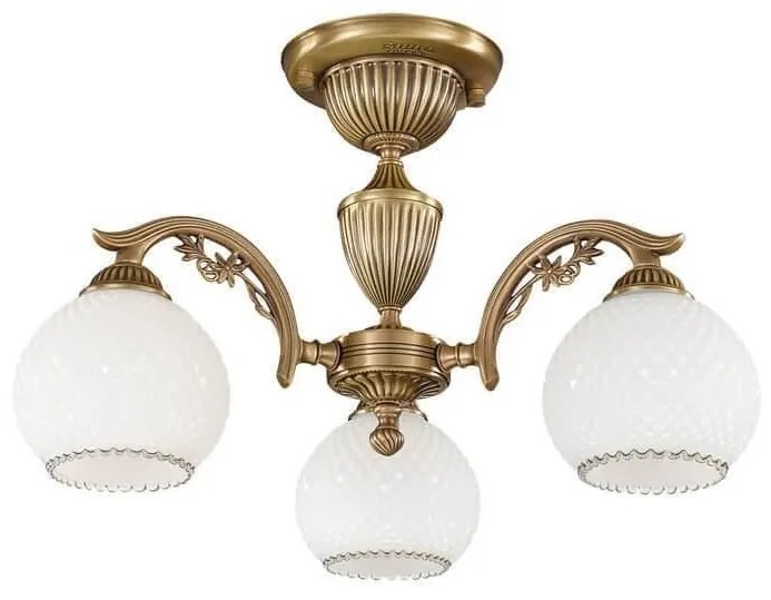 Lustra aplicata clasica din alama design italian 8600