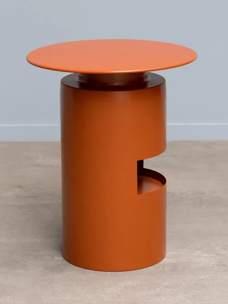 Masuta laterala, din metal, orange Shifumi