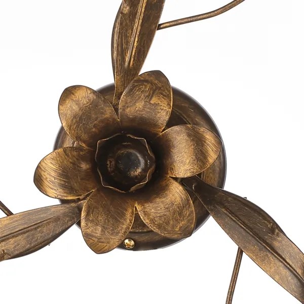 Plafonieră LUCREZIA 3xE14/6W/230V bronz ONLI