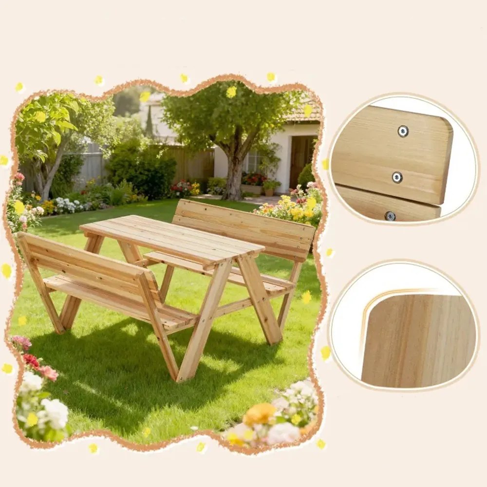 Masă de picnic pentru copii, natur