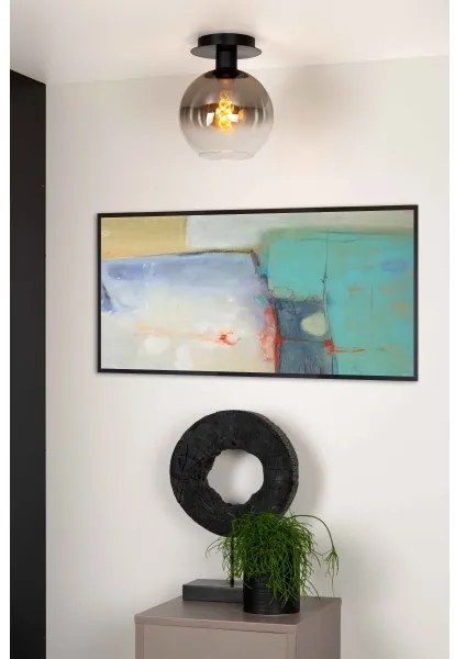 Plafonieră Lucide 74114/01/30 MARIUS 1xE27/40W/230V negru