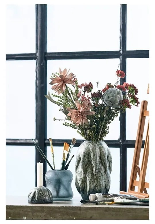 Sfeșnic din gresie ceramică Villa Collection Artic Ice