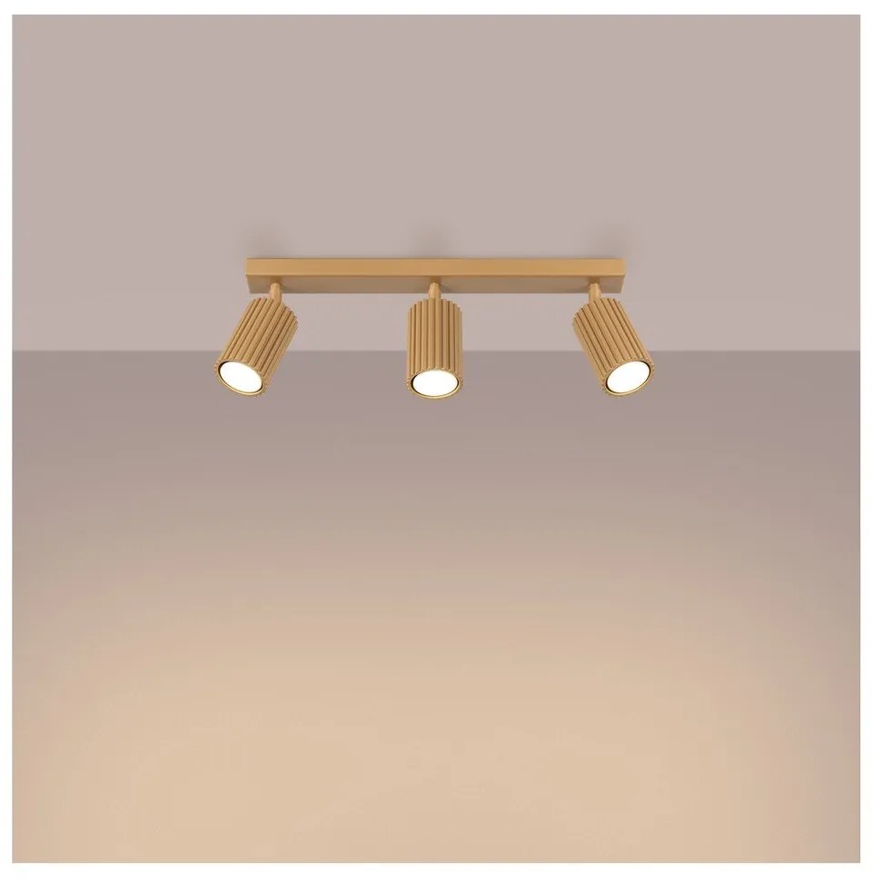 Spot auriu 6,5x45 cm Gleam – Sollux