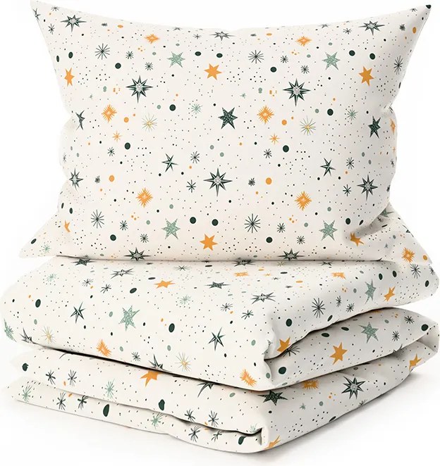 Lenjerie de pat creponata ASTORIA POLY crem Dimensiune lenjerie de pat: 2 buc 70 x 90 cm | 200 x 220 cm