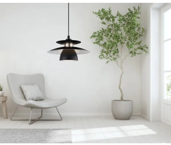 Eglo 98735 - Lustră pe cablu BRENDA 1xE27/40W/230V