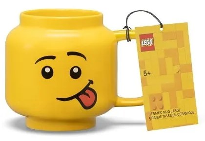 Cană pentru copii galben din ceramică 530 ml Head – LEGO®
