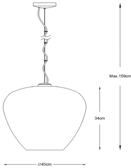 Lucide 70478/40/65 - Lustră pe cablu SOUFIAN 1xE27/60W/230V