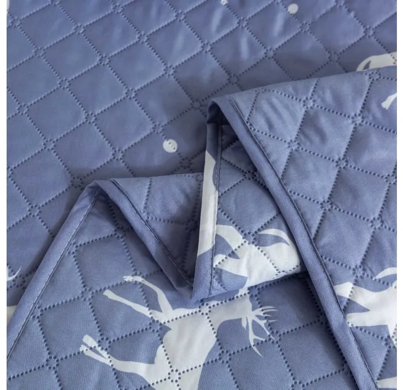 Set cadou pentru dormitor DEER AND TREE, gri