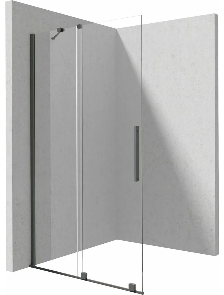 Paravan de dus Walk-in Deante Prizma titan 90x195 cm