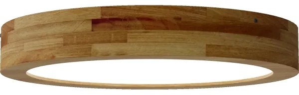 Plafonieră LED RONDO LED/36W/230V d. 40 cm stejar APLED