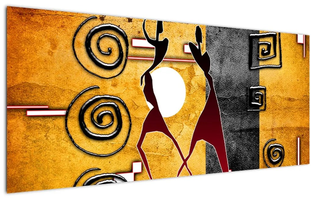 Tablou - Pictură străveche (120x50 cm)