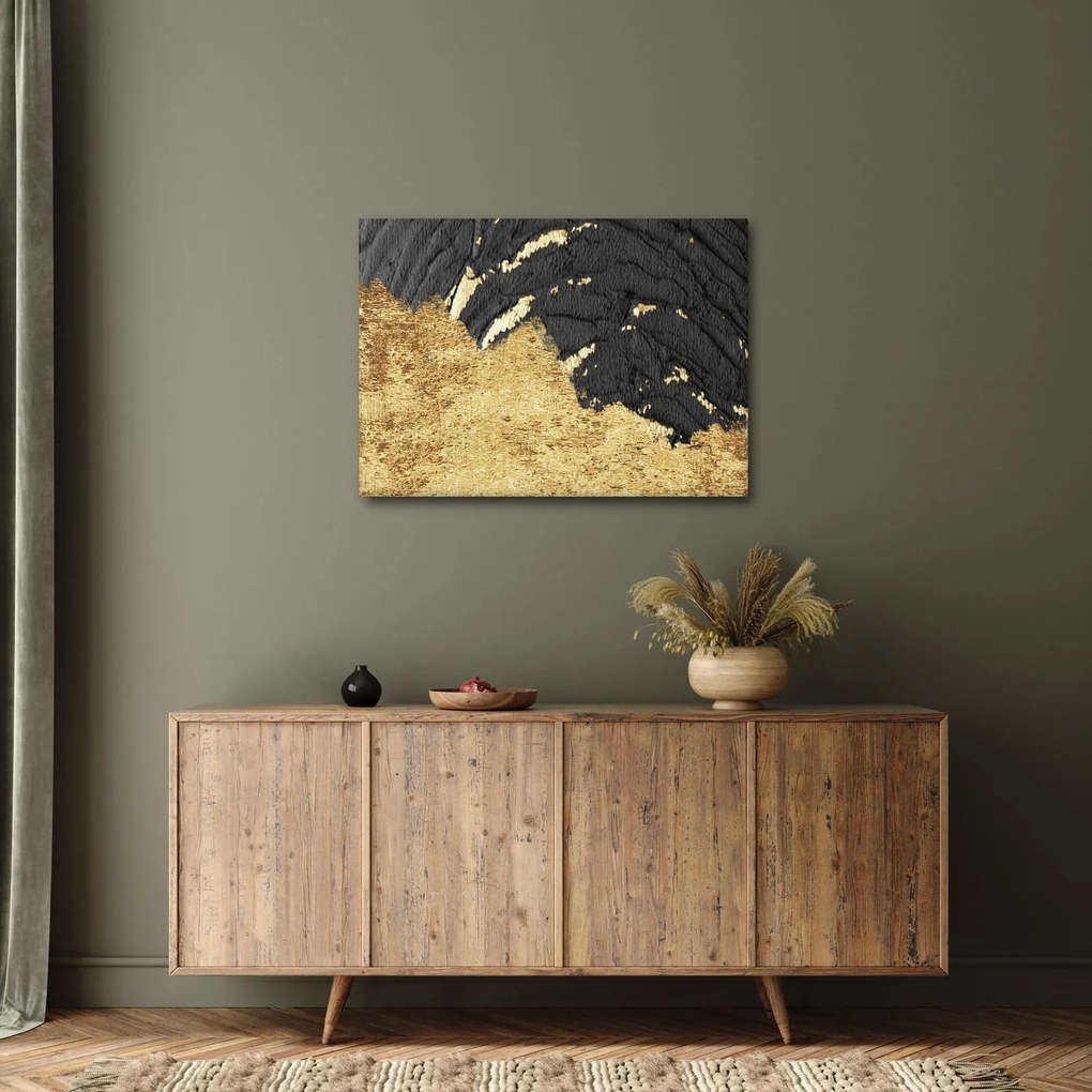 Tablou - Structura de aur N⁰1 (70x50 cm)
