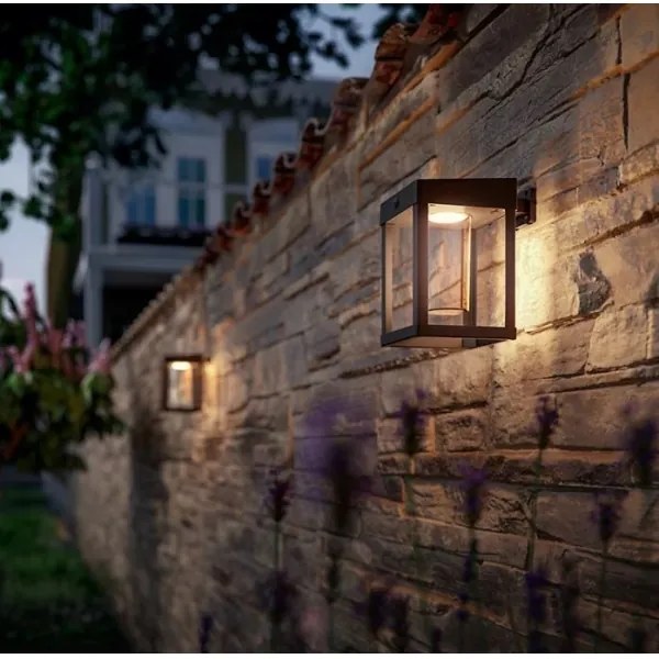 Philips CAMILL LED 1,4W 3,7V IP44 lampă solară de perete cu senzor