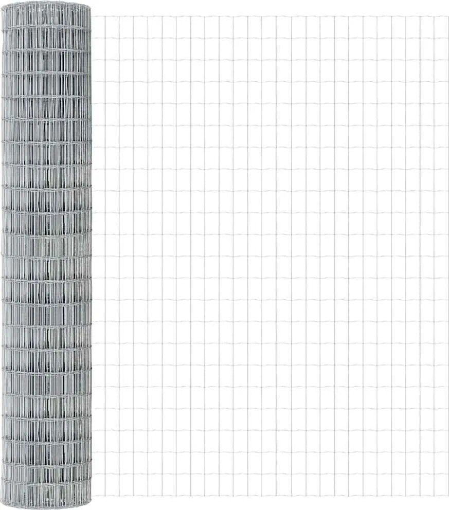 vidaXL Gard Euro 1,5 x 10 m Fier acoperit cu PVC