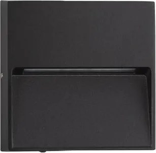 Mini Aplica perete exterior IP65, LED CCT Til negru