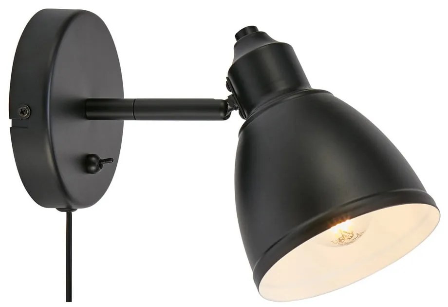 Aplică de perete negru-mat Story – Markslöjd