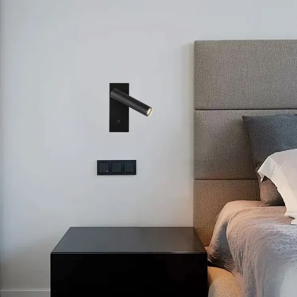 Spot LED de perete Brilagi MAYA LED/3W/230V 4000K negru