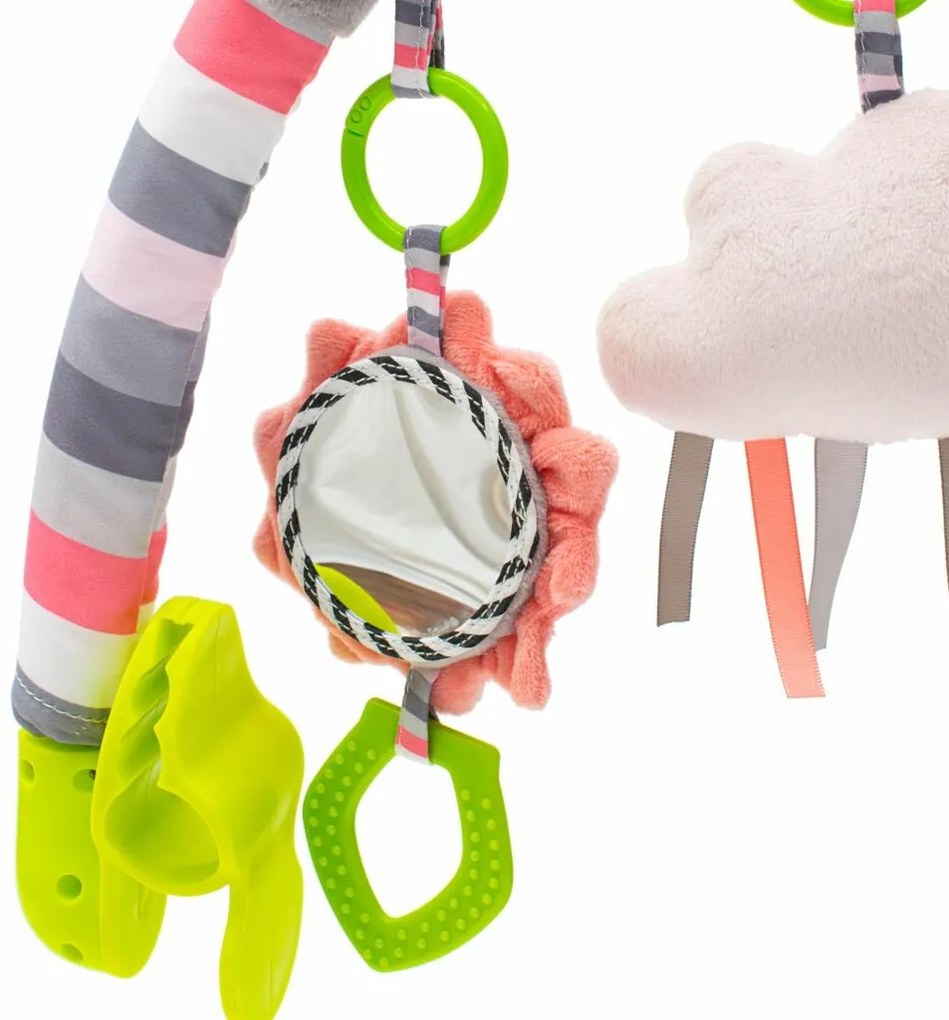 Baby Mix Jucărie pentru cărucior Nor, 80 cm