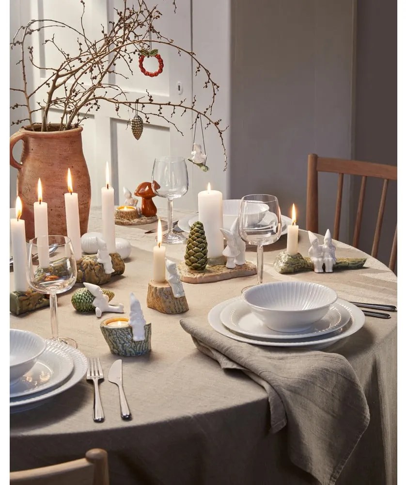 Ornament de Crăciun din porțelan Wreath – Kähler Design