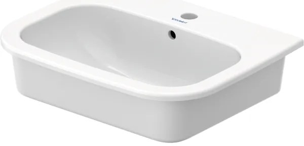 Duravit 337540000 - Lavoar încastrat D-CODE 54,5 x 43,5 cm ceramică/alb lucios