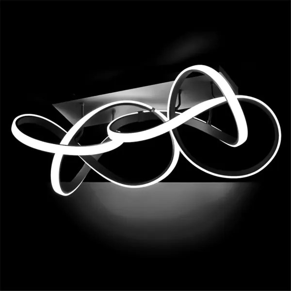 Plafonieră LED reglabilă INDIGO, 64W/230V, neagră