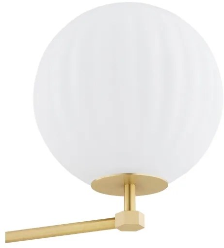 Lustră pe tijă Argon 6307 PALOMA 3xE14/7W/230V auriu/alb