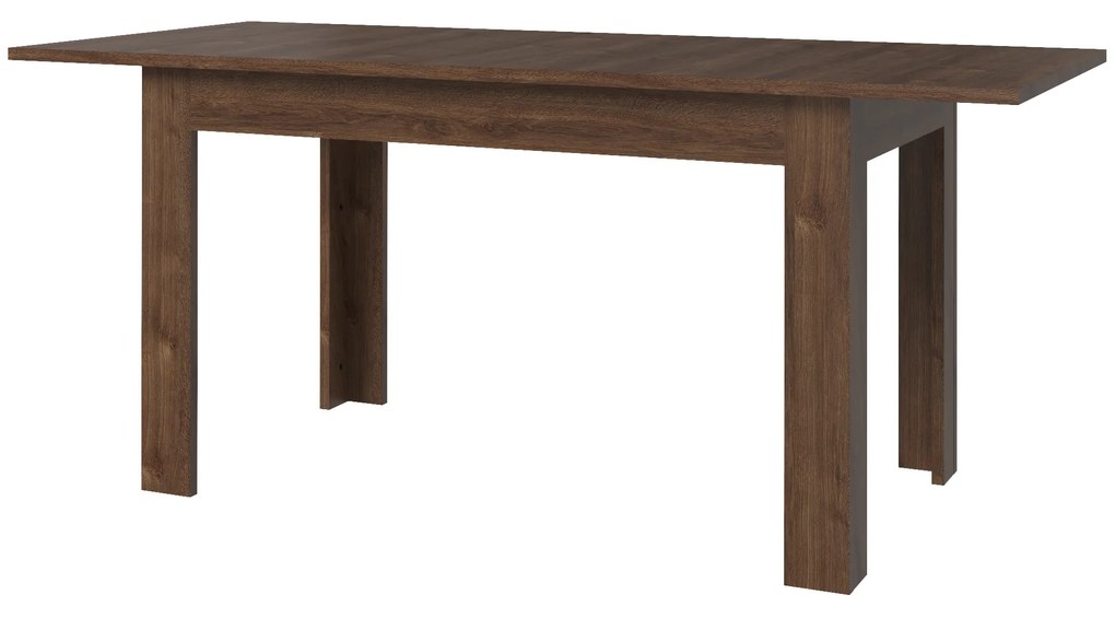 Masă de sufragerie extensibilă (pentru 4 6 persoane) Mebel Bos Britt (Stejar maro). 1052794