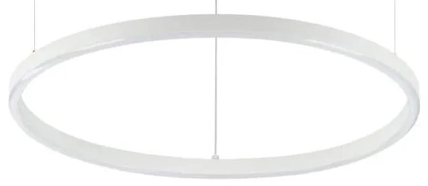 Ideal Lux - Lustră LED suspendată pe cablu ORACLE SLIM LED/29W/230V 3000K Ø 50 cm albă