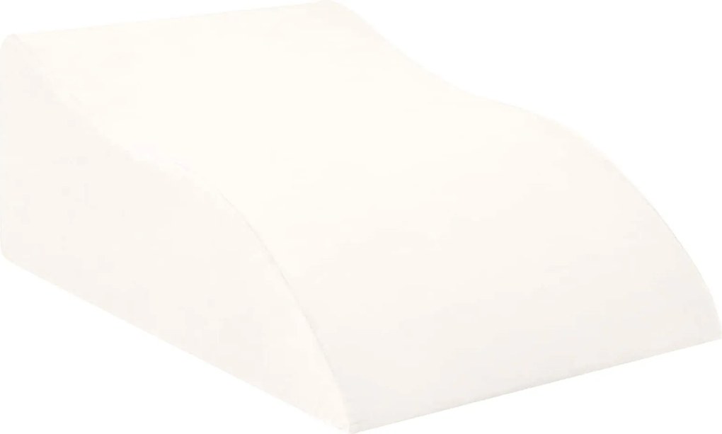 vidaXL Pillow pentru Picioare Alb 68 x 41 x 24 cm Spumă PU