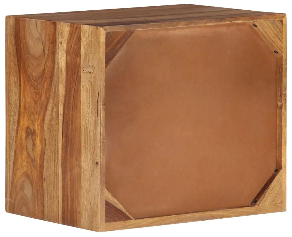 Noptiera, 40x30x45 cm, lemn masiv de sheesham