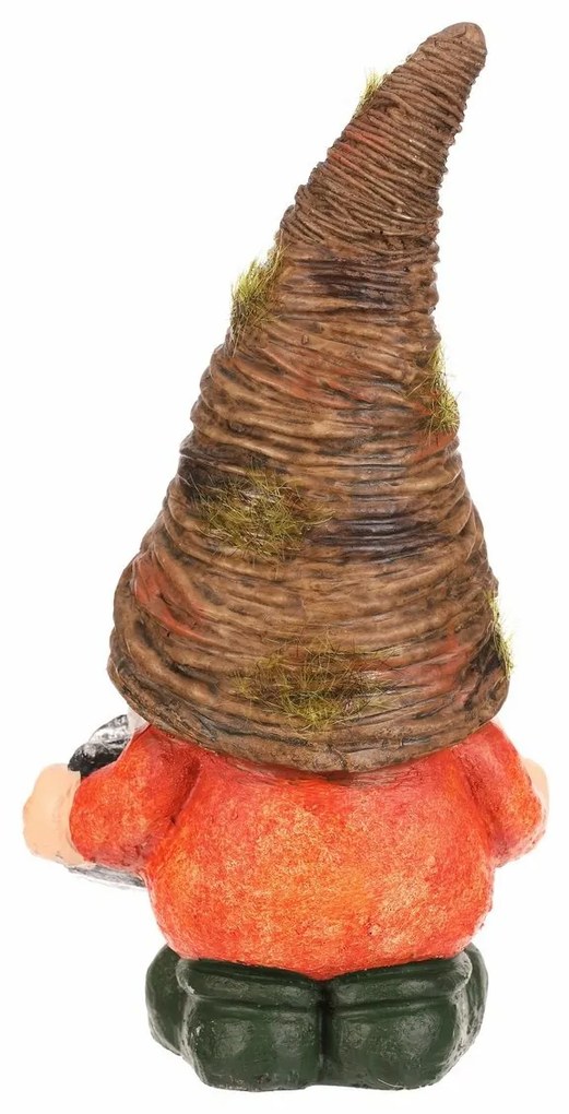 Decorație de grădină Spiriduș cu ceainic, 18 x 13x 33 cm