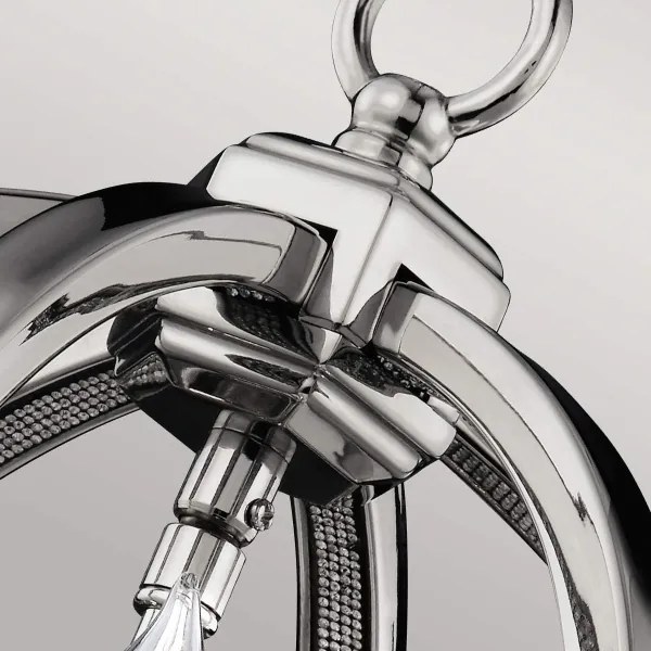 Lustră pe lanț Feiss FE-CORINNE-3P-S CORINNE 3xE14/60W/230V