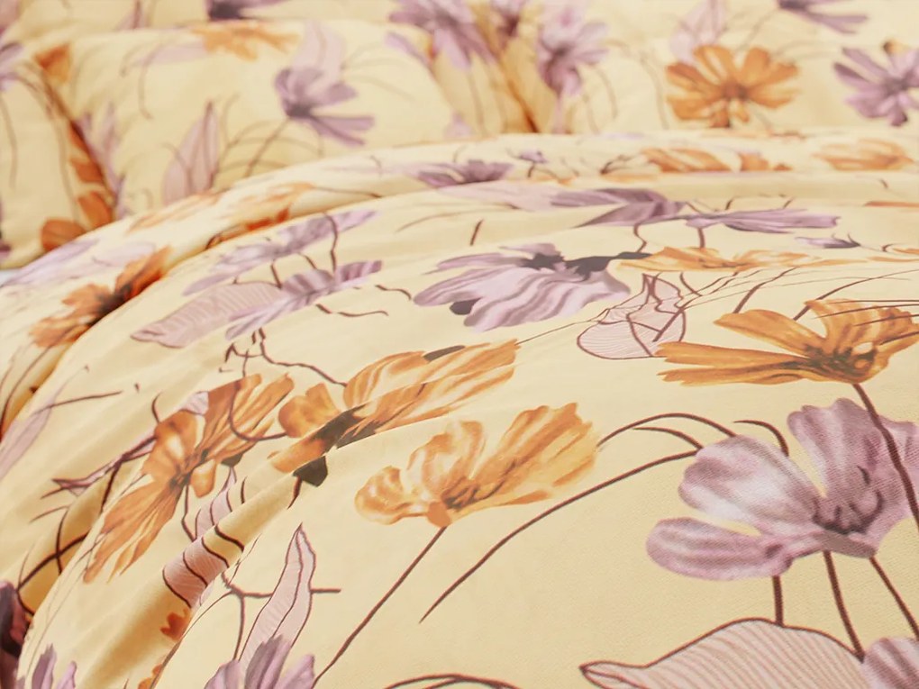 Lenjerie de pat din bumbac bej OLDIE Dimensiune lenjerie de pat: 70 x 90 cm | 140 x 200 cm