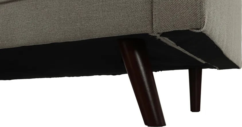 Canapea extensibilă, material gri-maro taupe, OTISA