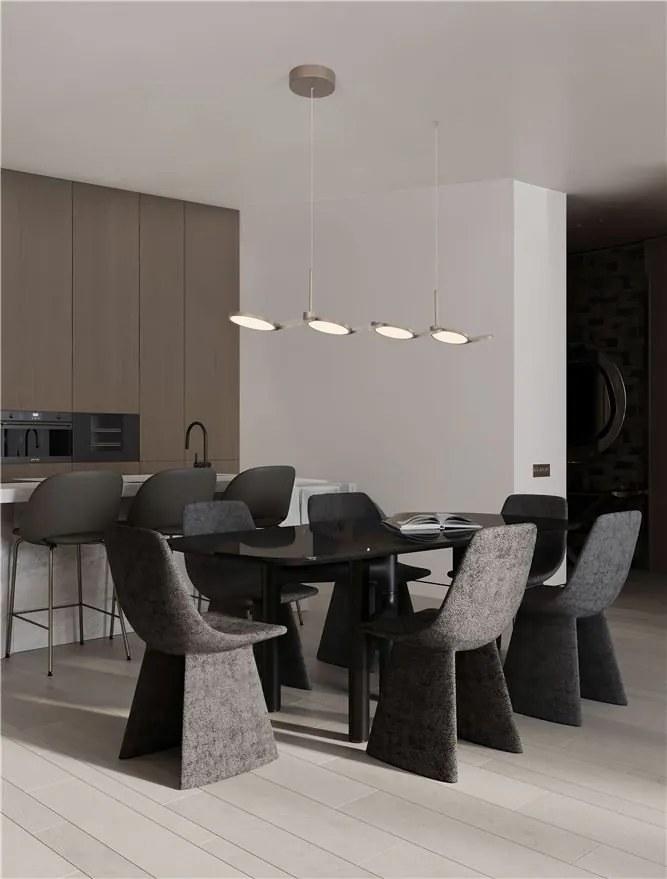 Lustra LED suspendata design modern VEA