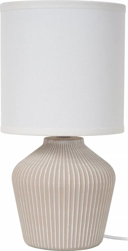 Lucide 47551/81/38 - Lampă de masă FILIZ 1xE14/40W/230V crem