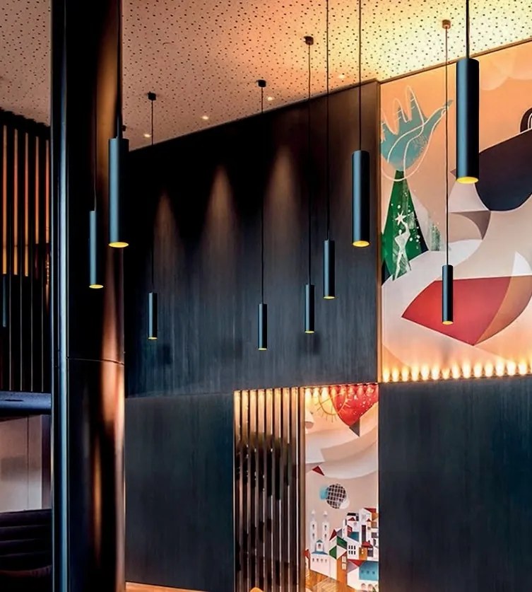 Pendul LED CCT BOLONIA 25cm alb