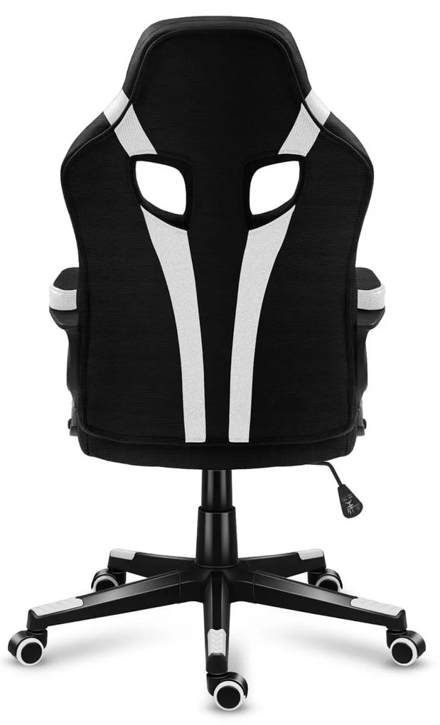 Fotoliu gaming Fusion 2.5 (negru + alb). 1087467