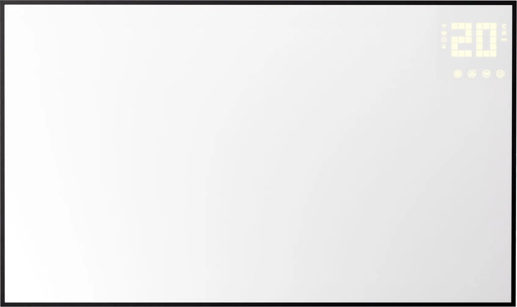 Klarstein Wonderwall Smart Bornholm, încălzitor cu infraroșu, 100 x 60 cm, 600 W, aplicație